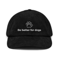 Be better for dogs cap - Black