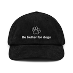 Be better for dogs cap - Black