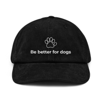Be better for dogs cap - Black