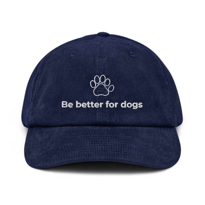 Be better for dogs cap - Blue
