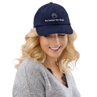 Be better for dogs cap - Blue