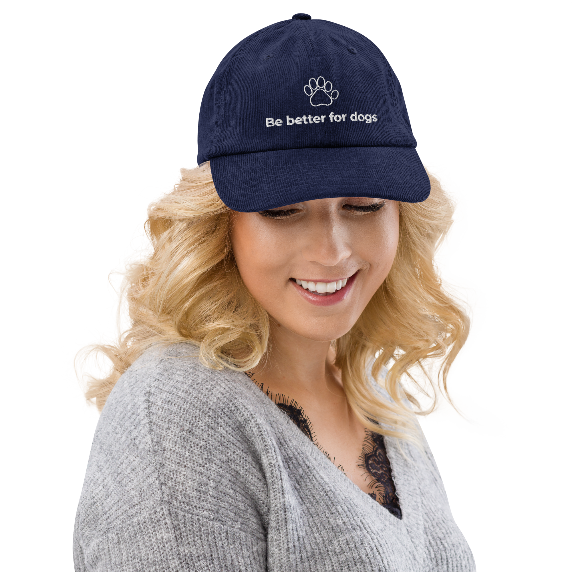 Be better for dogs cap - Blue