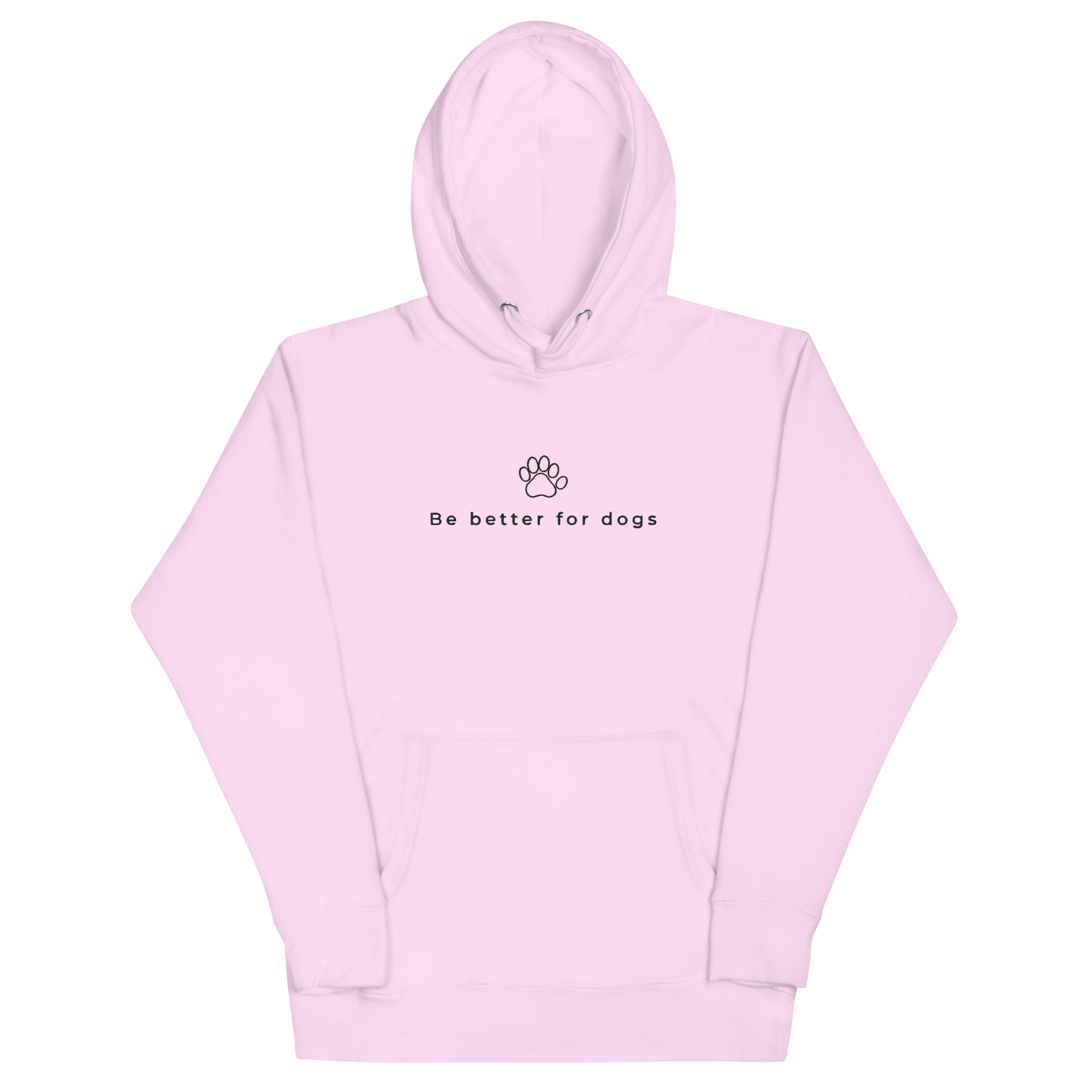 Be better for dogs hoodie - Pink